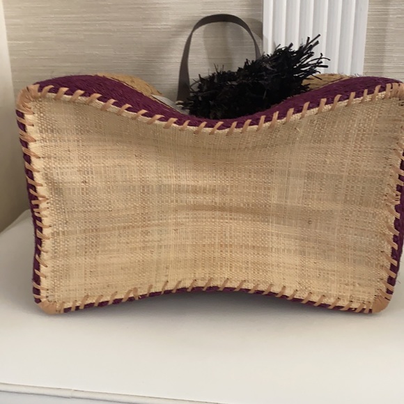 New 100% RAFIA TOTE/BEACH-BAG. - Picture 4 of 5